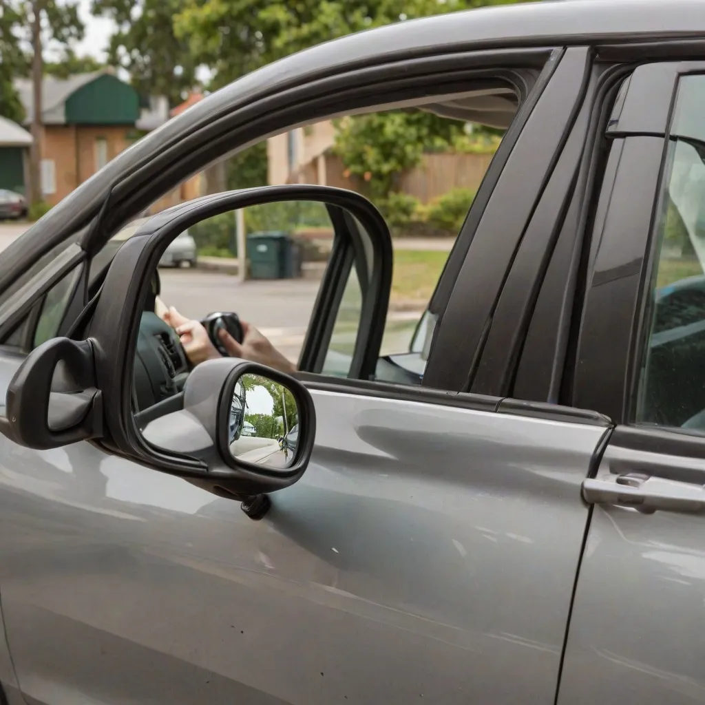 Jak poprawnie ustawić lusterka w samochodzie dla maksymalnej widoczności