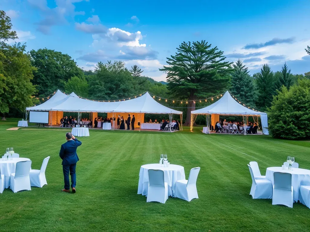 spotkanie biznesowe w otoczeniu natury
